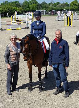 Sophie Phillips secures a win at the Pony British Novice Second Round held at Tushingham Arena.